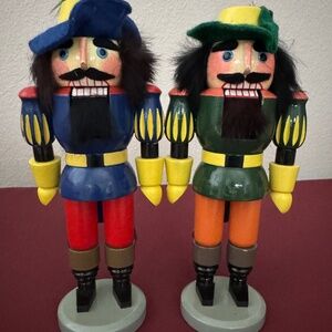 Vintage Erzgebirge Made in German Democratic Republic Nutcrackers